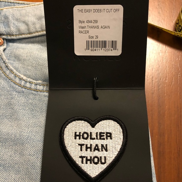 Mother Superior Easy Does It Stripe Shorts Size 29 - Picture 16 of 16